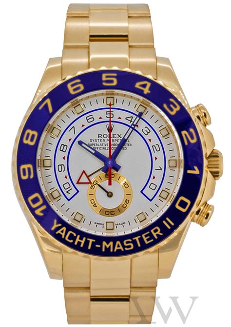 rolex yacht master 2 oro giallo usato|Pre.